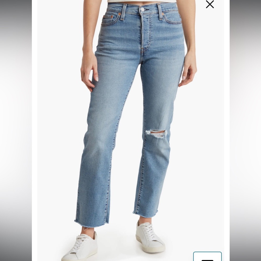 Levi's Women’s Wedgie High-Rise Straight Leg Jeans - Night Sight
